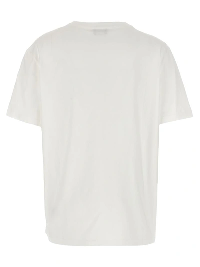 Shop Etro Logo Embroidery T-shirt In White