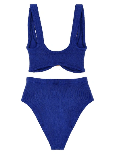 Shop Hunza G 'nadine' Bikini In Blue