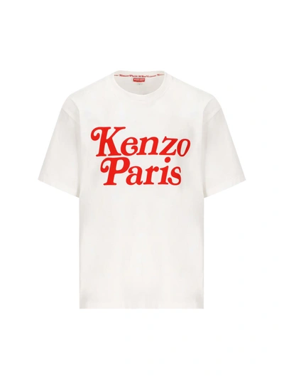 Shop Kenzo T-shirts And Polos In Blanc Casse.