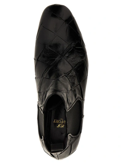 Lidfort Pointed Toe Leather Boots In Black