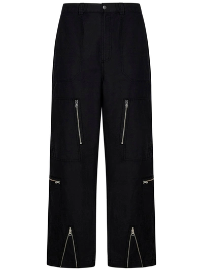 Shop Stussy Nyco Flight Trousers In Nero