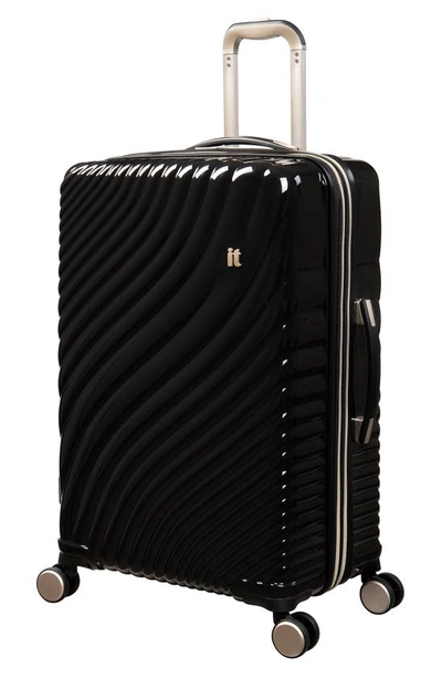 Shop It Luggage 28-inch Hardside Spinner Luggage In Black Light Gold