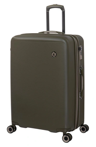 Shop It Luggage Rapidity 27-inch Hardside Spinner Luggage In Dark Olive