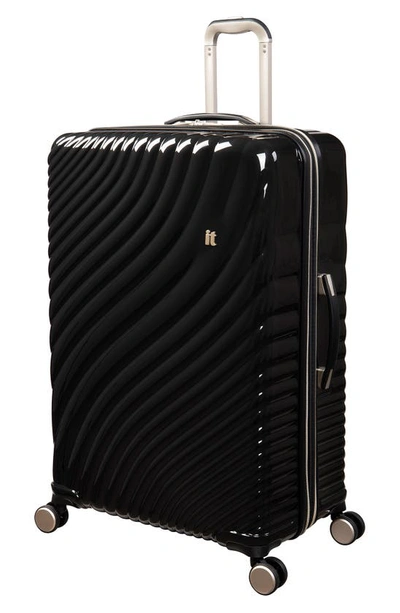Shop It Luggage 31-inch Hardside Spinner Luggage In Black Light Gold
