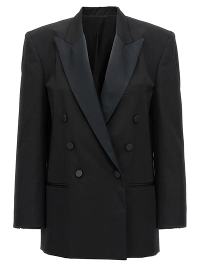 Shop Isabel Marant Peagan Blazer And Suits Black