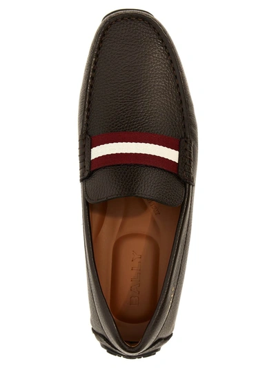 Shop Bally 'perthy' Loafers In Brown