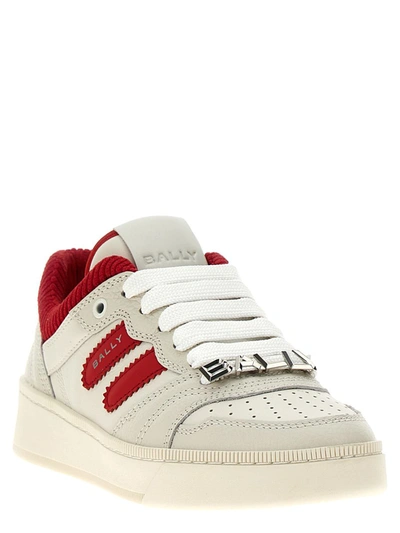 Shop Bally 'royalty' Sneakers In Red