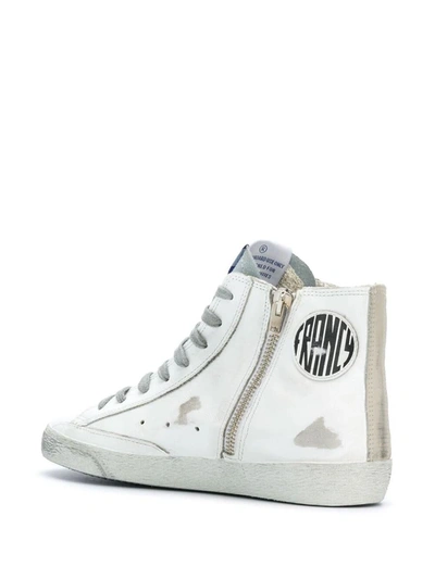 Shop Golden Goose Francy Sneakers Shoes In White