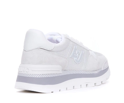 Shop Liu •jo Liu Jo Sneakers In White