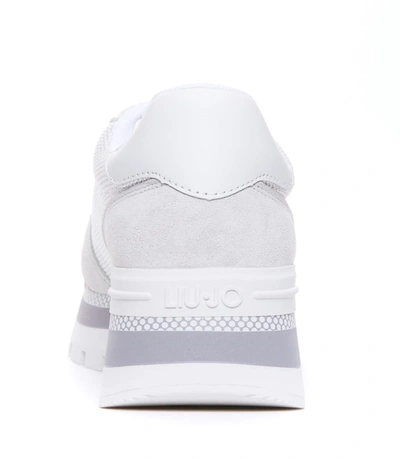Shop Liu •jo Liu Jo Sneakers In White