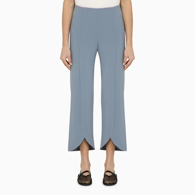 Shop By Malene Birger | Light Blue Normann Trousers With Slits