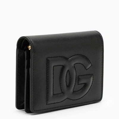 Shop Dolce & Gabbana Small Black Leather Wallet