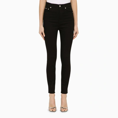 Shop Dolce & Gabbana Black Denim Audrey Skinny Jeans In Blue