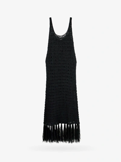 Shop Erika Cavallini Dress In Black
