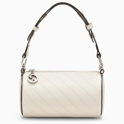 Shop Gucci Blondie Mini White Leather Bag