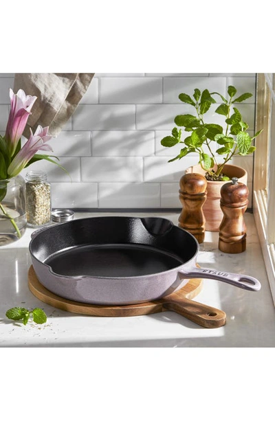 Shop Staub 10-inch Fry Pan In Lilac