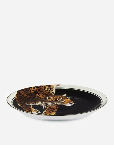 Dolce & Gabbana Piatto Da Port.to.40 In Multicolor