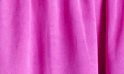 Shop Steve Madden Prairie Dreams Flutter Sleeve Minidress In Magenta Purple