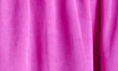 Steve Madden Prairie Dreams Flutter Sleeve Minidress In Magenta Purple