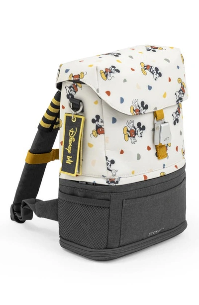 Shop Stokke X Disney Mickey Mouse Jetkids By  Crew Expandable Backpack In Mickey Celebration