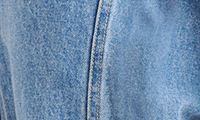 Shop Steve Madden Coya Long Sleeve Denim Jumpsuit In Light Blue