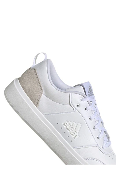 Shop Adidas Originals Park St. Tennis Sneaker In White/ White/ Grey
