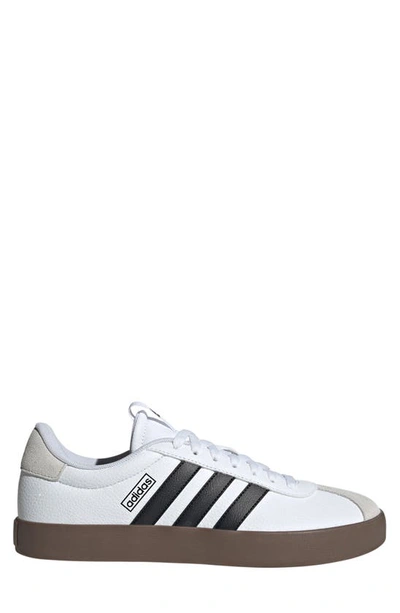 Shop Adidas Originals Vl Court 3.0 Sneaker In White/ Black/ Grey One