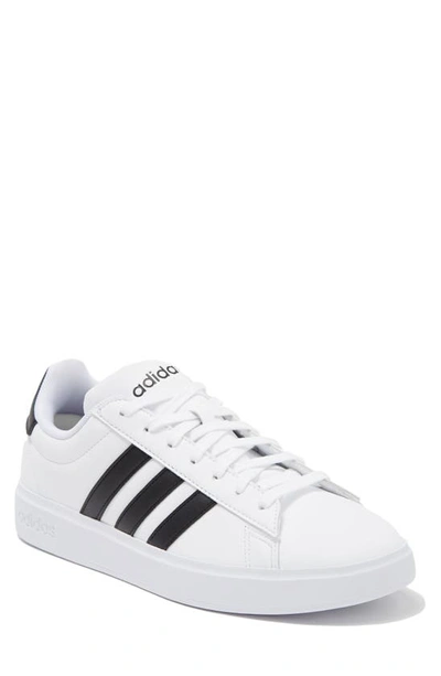Shop Adidas Originals Grand Court 2.0 Sneaker In Ftwr White / Black / White