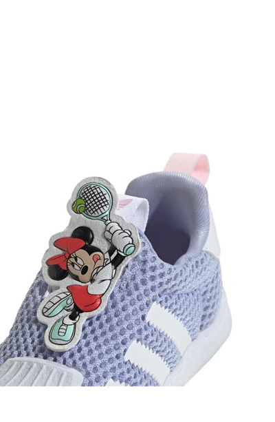 Shop Adidas Originals X Disney Superstar 360 Sneaker In Violet Tone/ White/ Pink