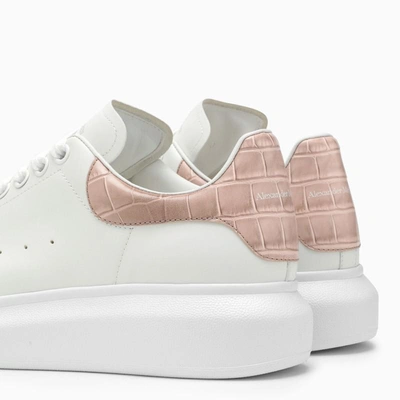 Shop Alexander Mcqueen And Camel Oversized Sneakers In White