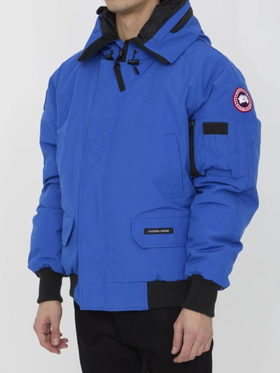 Shop Canada Goose Chilliwack Bomber Jacket In Blue