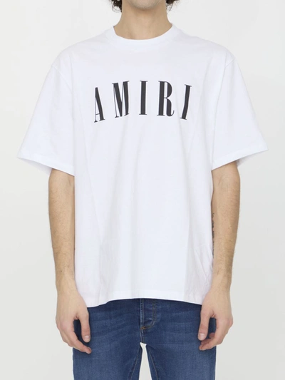 Shop Amiri Core Logo T-shirt In White