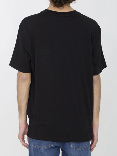 Shop Amiri Distressed Arts District T-shirt In Black