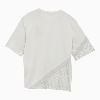 Shop Fendi Ice T-shirt In Grey