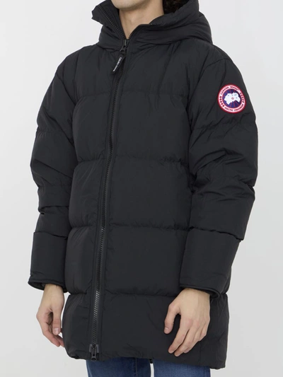 Shop Canada Goose Lawrence Puffer In Black
