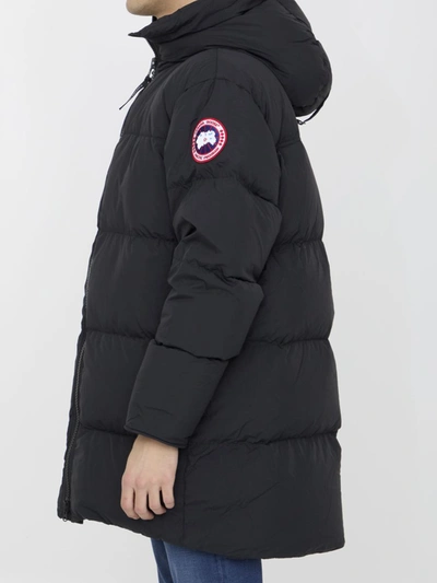 Shop Canada Goose Lawrence Puffer In Black