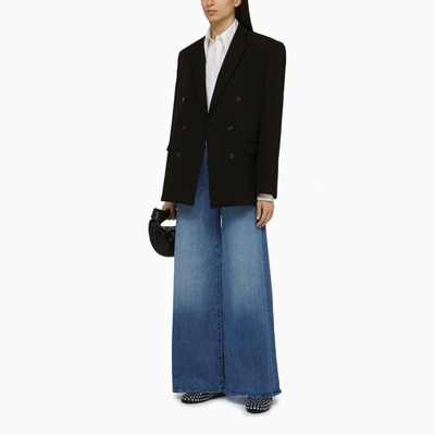 Mother The Undercover Flared Jeans In Blue