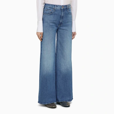 Mother The Undercover Flared Jeans In Blue
