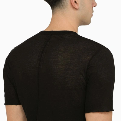 Shop Rick Owens Crew-neck T-shirt In Black