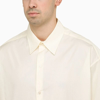 Shop Studio Nicholson White Oversize Short-sleeves T-shirt In Grey