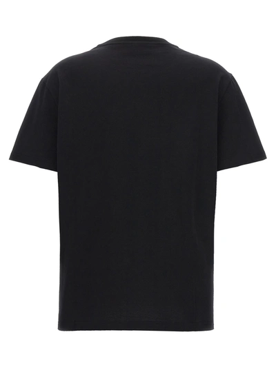 Shop Etro Logo Embroidery T-shirt Black