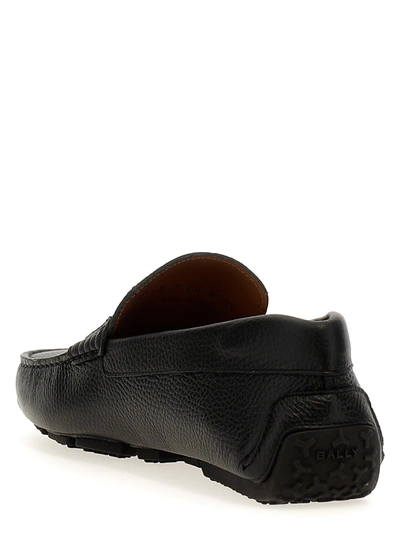 Shop Bally Perthy Loafers Black