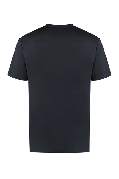 Shop Jil Sander Cotton Crew-neck T-shirt In Blue