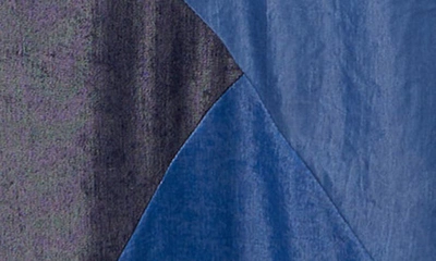 Shop Ciebon Derica Patchwork Slipdress In Blue Multi