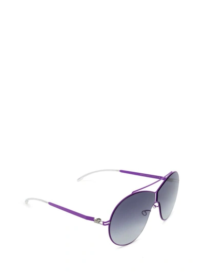 Shop Mykita Sunglasses In Bright Clover
