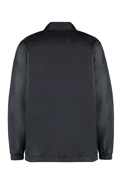 Shop Apc A.p.c. Aleksi Nylon Jacket In Black