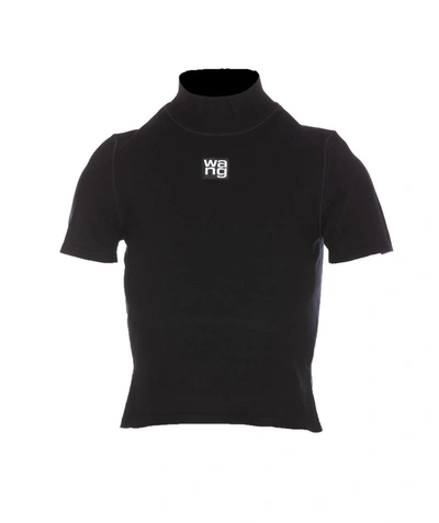 Shop Alexander Wang T-shirts And Polos In Black
