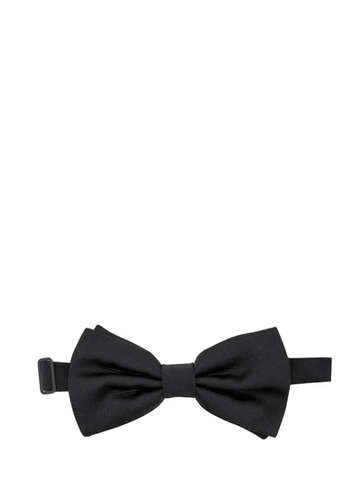 Shop Dolce & Gabbana Bowtie In Black
