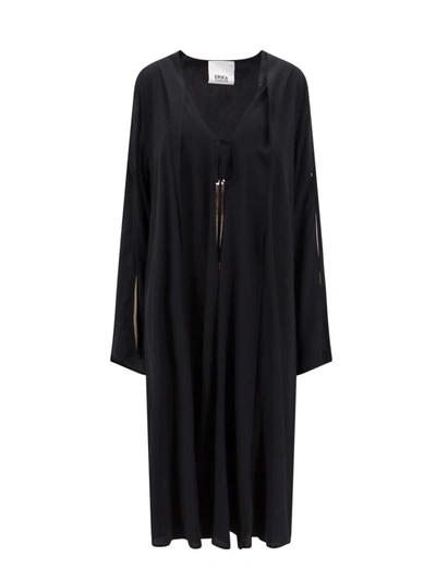 Shop Erika Cavallini Cardigan In Black