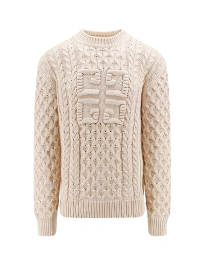 Shop Givenchy Sweater In Beige